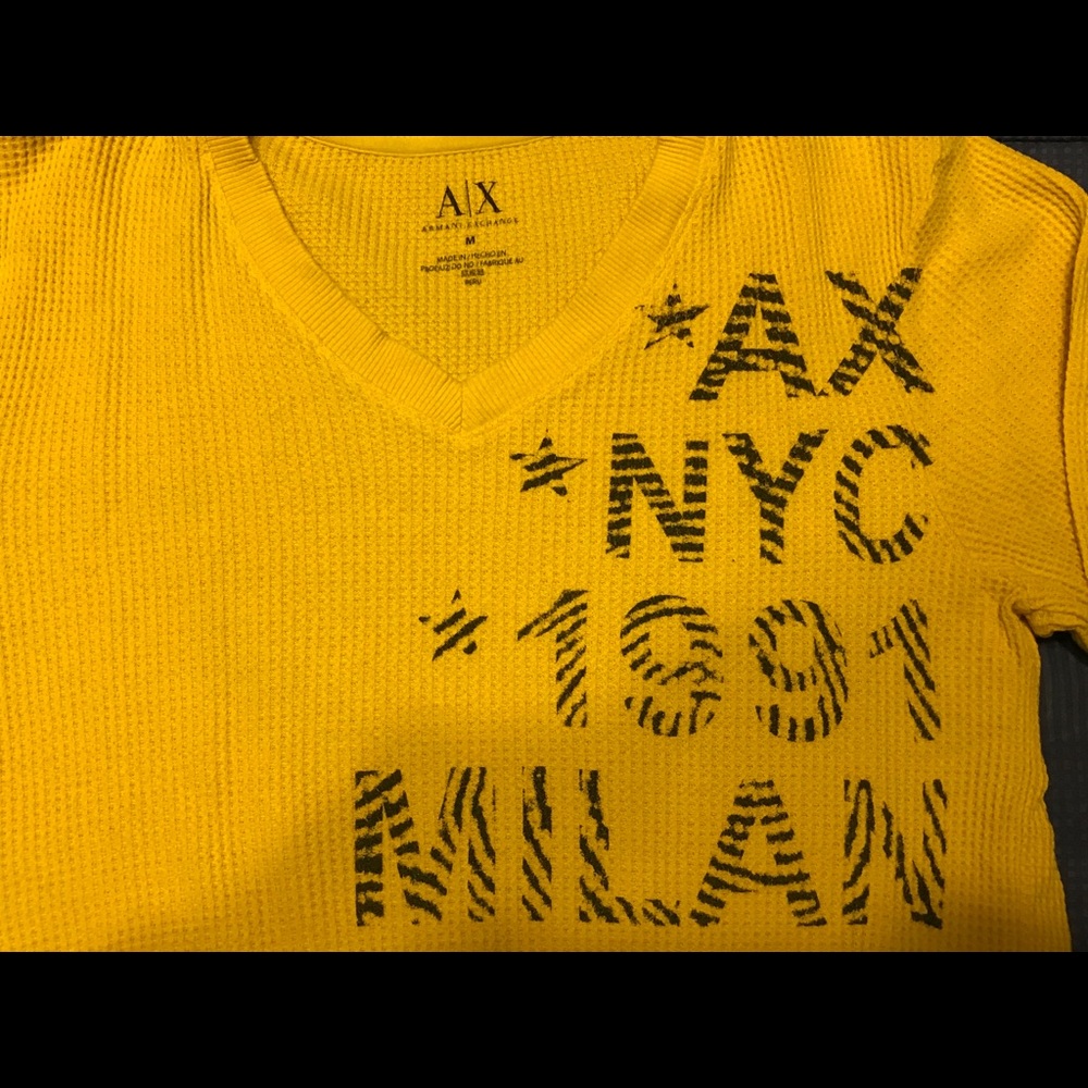 Armani exchange thermal longsleeve shirt.